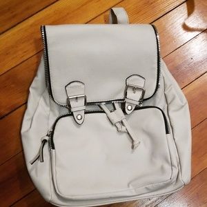 Grey backpack